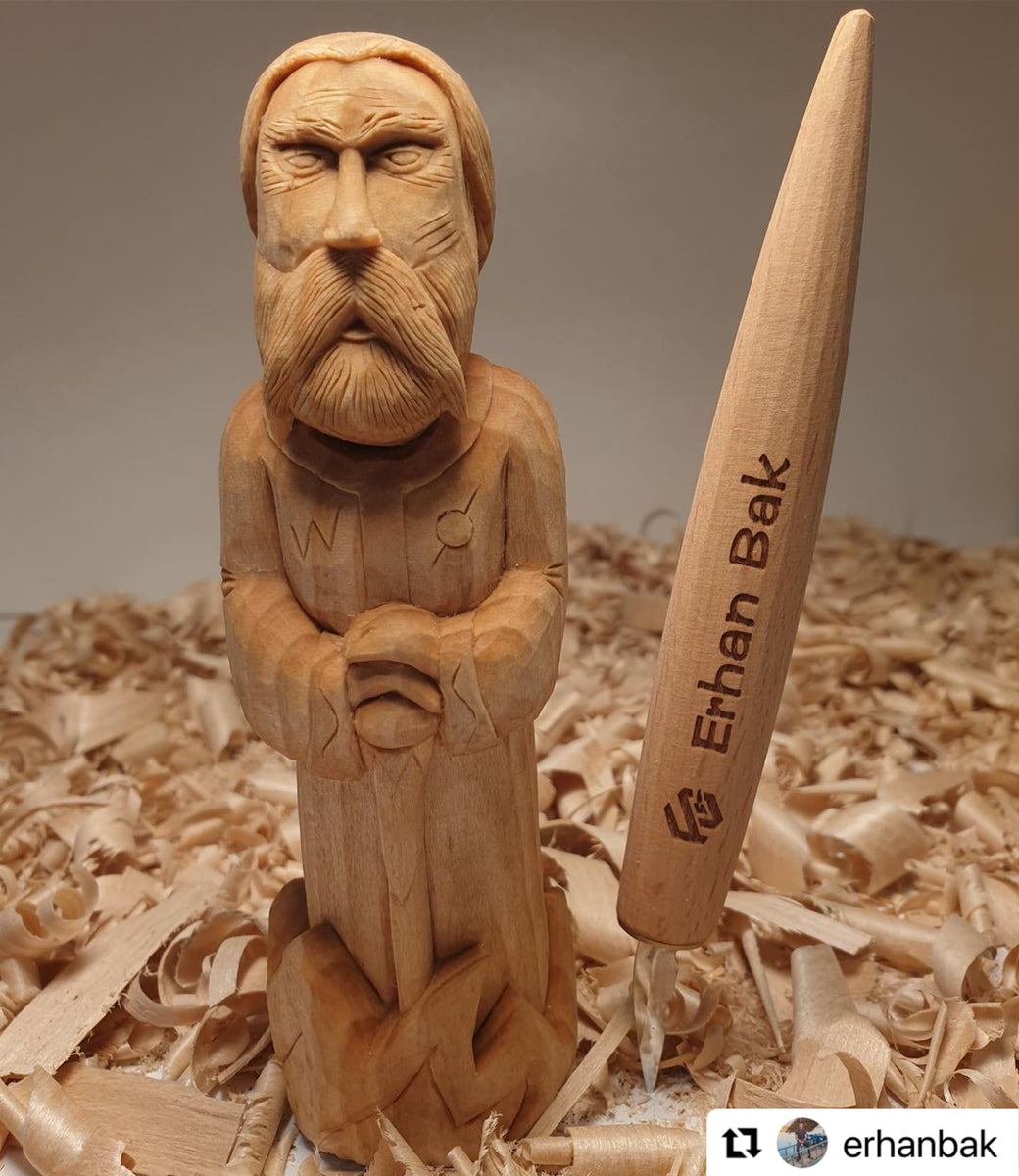 FC022 Wood Single Side Whittling Knife, Focuser Carving