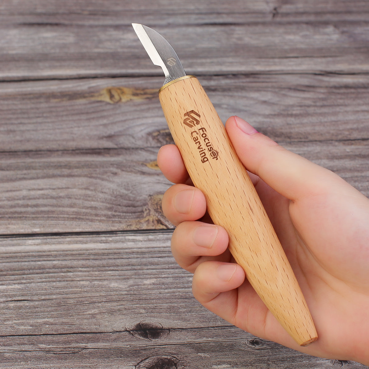 Detail Knife Model 1, Figure Carving Knife, Chip Carving Knife