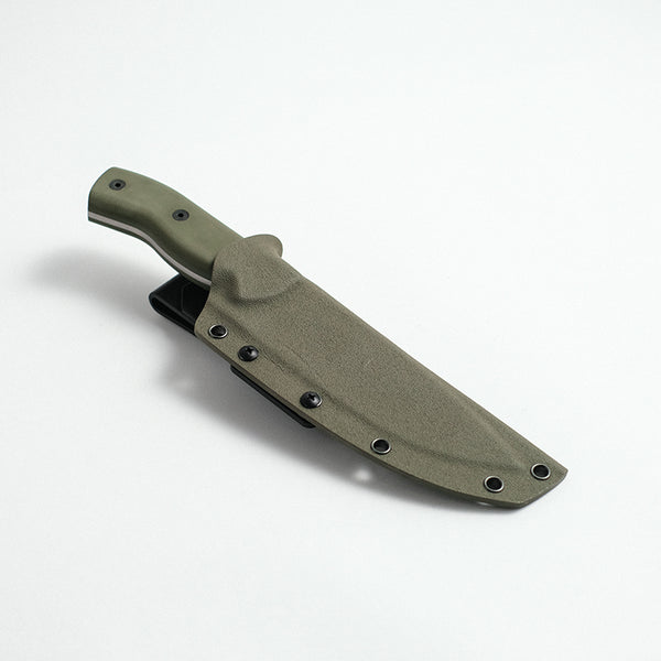 K110 Steel Bushcraft Knife With Sheath