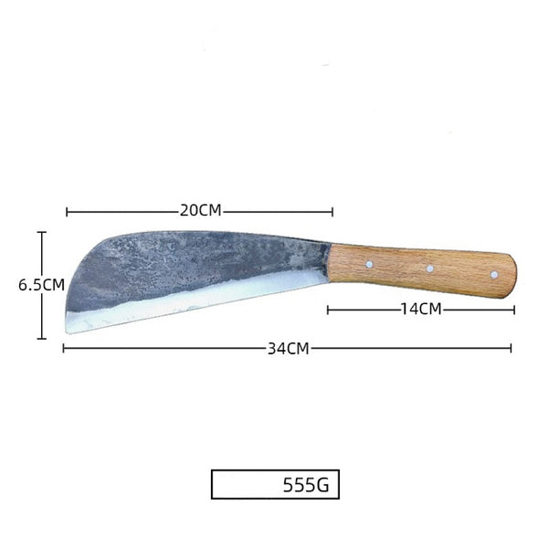 Handmade Forge Wood Cutting Knife