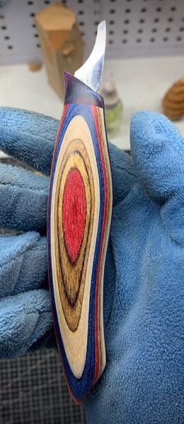 Colorful Wood Detail Small Pelican Knives FC125