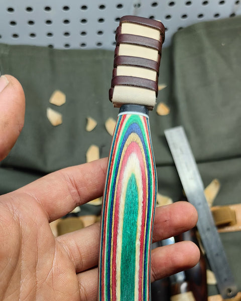 Colorful Wood Whittling Knives FC124