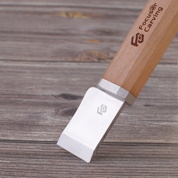 Focuser Leather FL002 Craft Knife DC53 Steel Flat