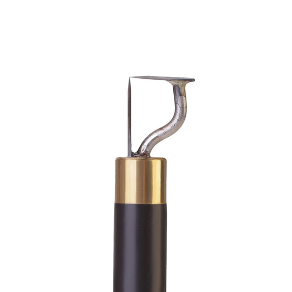 Focuser Tungsten Steel Angled Carving Tool (TS03) - Precision Relief Carving for Wet to Dry Clay