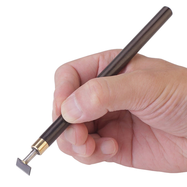 Focuser 12x7.5mm Porcelain Line Tool (TS10)- Precision Parallel Scoring & Delicate Texturing for Fine Ceramics