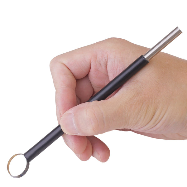 Focuser 18mm Tungsten Carbide Trimming Tool (TS07)- Effortless Shaping for Large Bowls, Vases & Wide Clay Surfaces