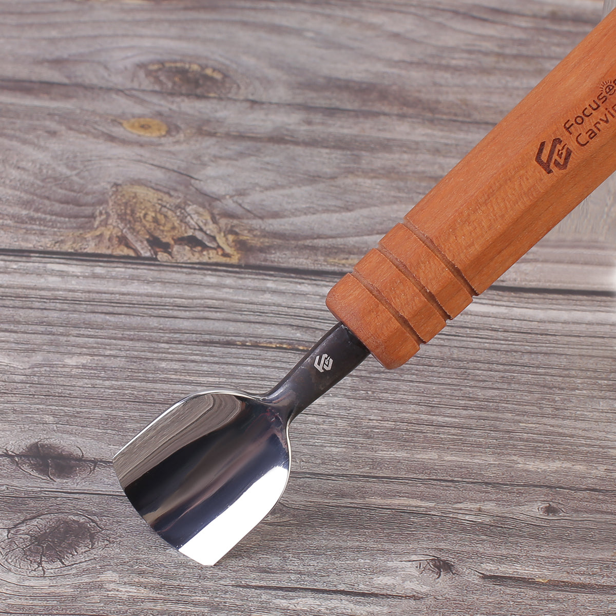 FC146 Forged 52100 Steel Kuksa 35mm Carving Gouge – Focuser Carving