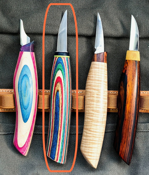Colorful Wood Detail Small Pelican Knives FC125