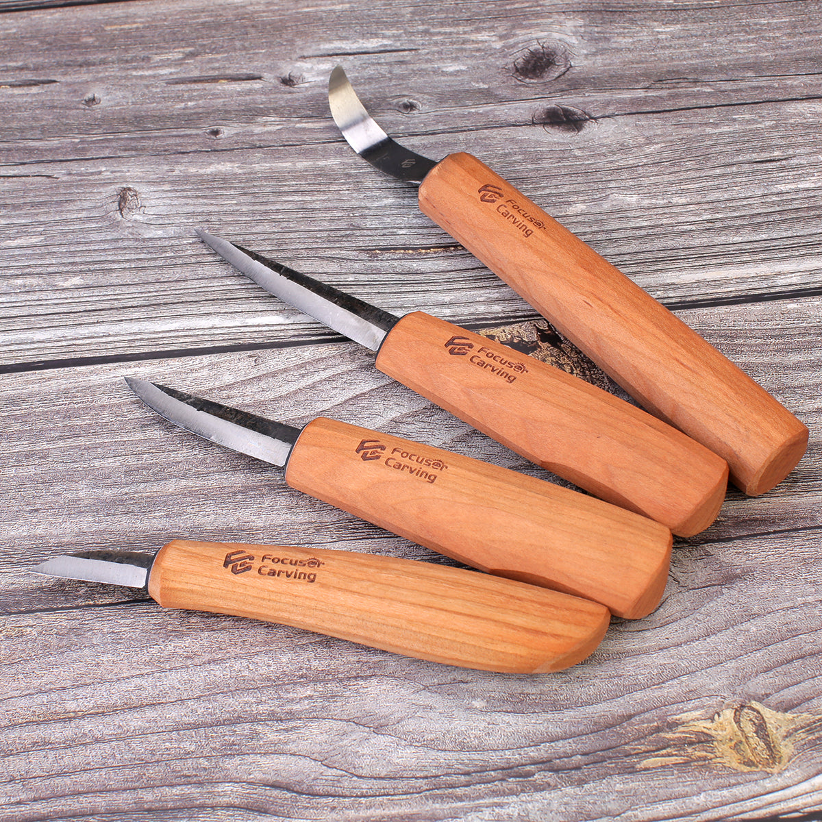 FC Best Hand Wood Carving knife 4pcs/Set ( Can Order One Tool ) – Focuser  Carving