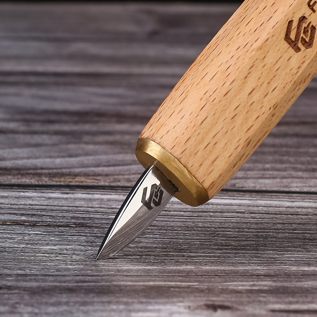 Focuser Small 2 Wood Whittling Knife Tools FC010 – Focuser Carving