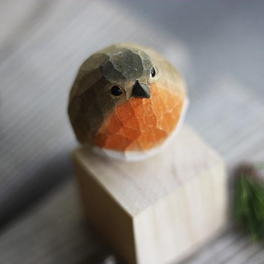 Robin Bird Figurine