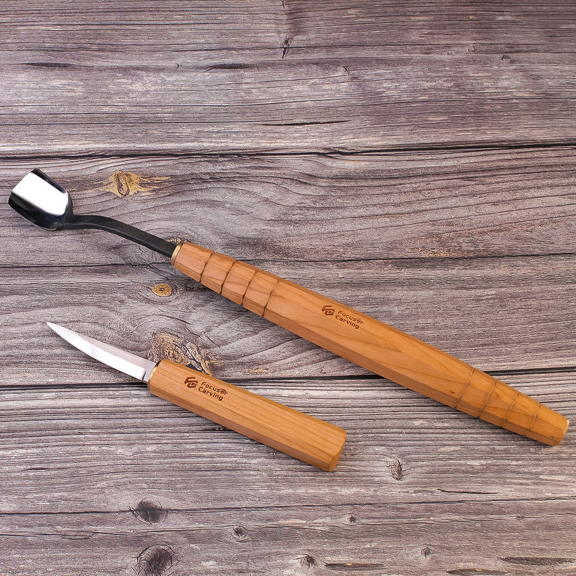 Focuser Long Wood Whittling Knife Tools FC015 – Focuser Carving