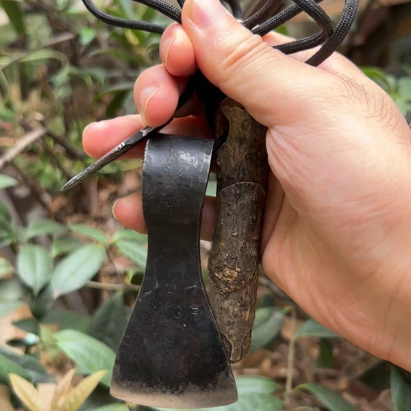 FC9001 Outdoor Handmade Small Axe + Firesteel 3pcs/Set