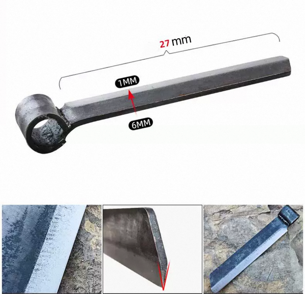 Hand-Forged Wood Splitting Froe Tools FC1002