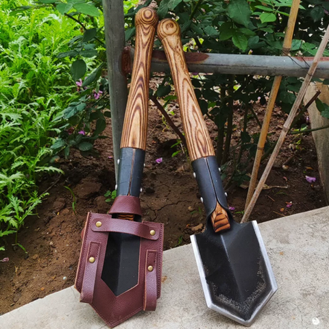 Hand-Forge Outdoor Sharp Trowel With Sheath SP703
