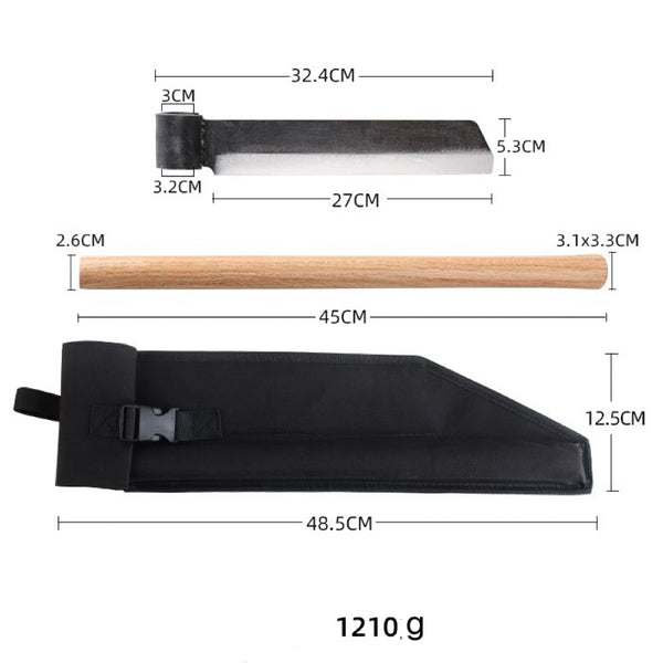 Hand-Forged Wood Splitting Froe Tools FC1002