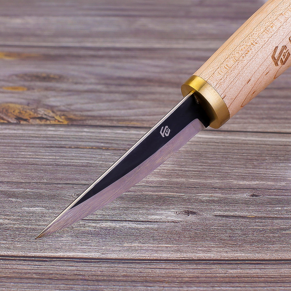 Sloyd Knife Good Quality Wood Carving Tools FC207 – Focuser Carving