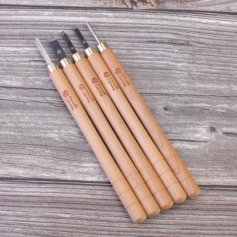 S10 Small Wood Carving Chisel Set 5pc/Set