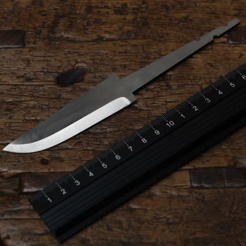 FC117 Blade 52100 With Wood Handle Blank For DIY
