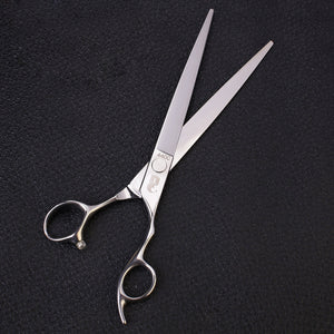 7.5'' Japan 440C Steel Straight Scissor Of Dog Trimming Training Kits DC905