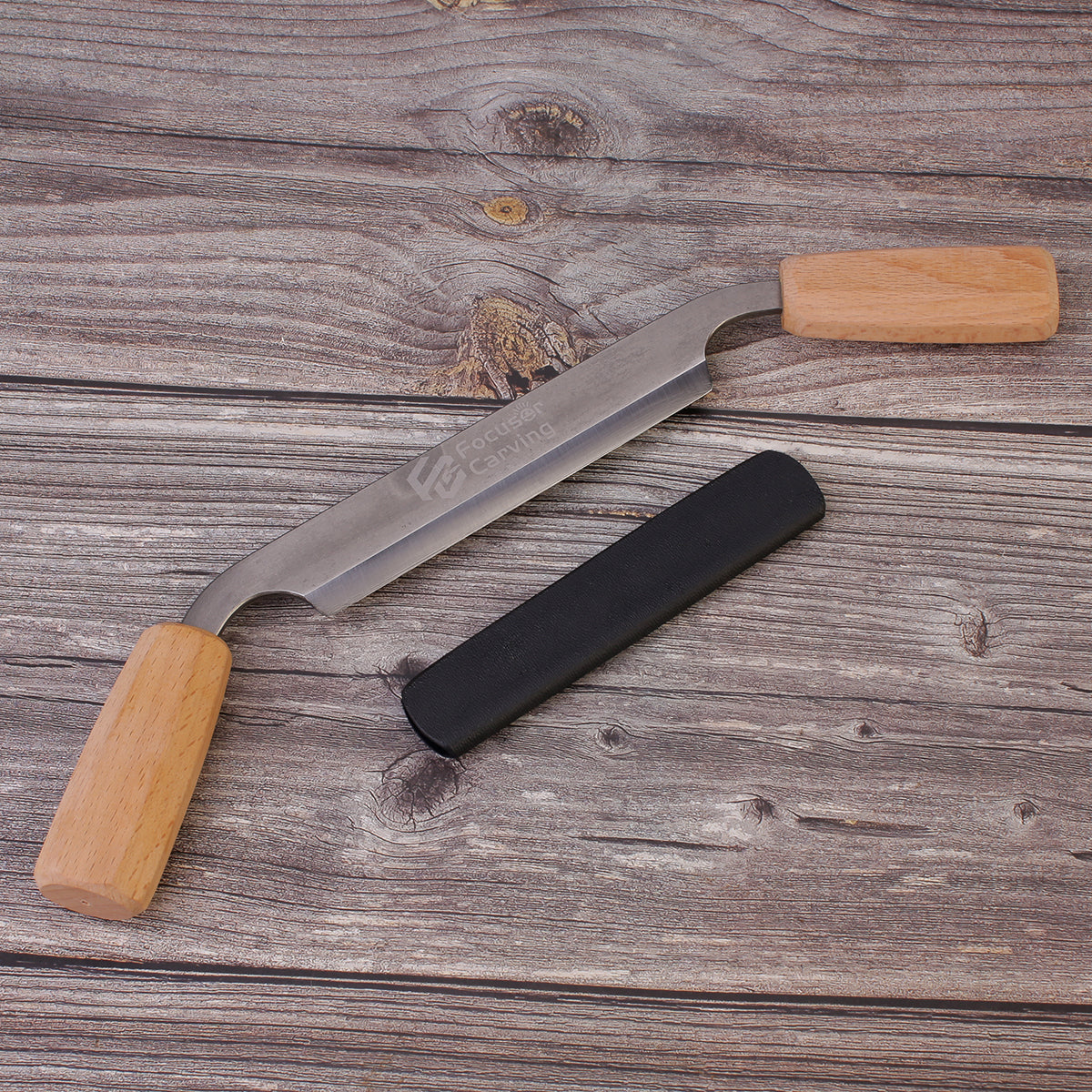 Wood Carving Bushcraft Draw knife With Sheath FC845