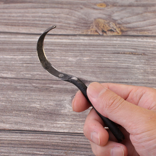 Spoon Carving Knife Blade 52100 Forge Steel FC846 ( DIY Your Handle )