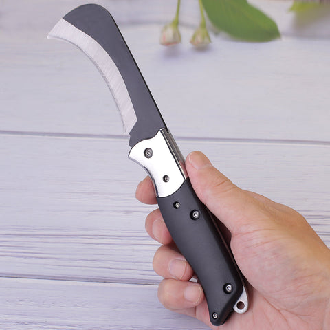 Manganese Steel High-Hardness Grafting Sickle Knife SP510