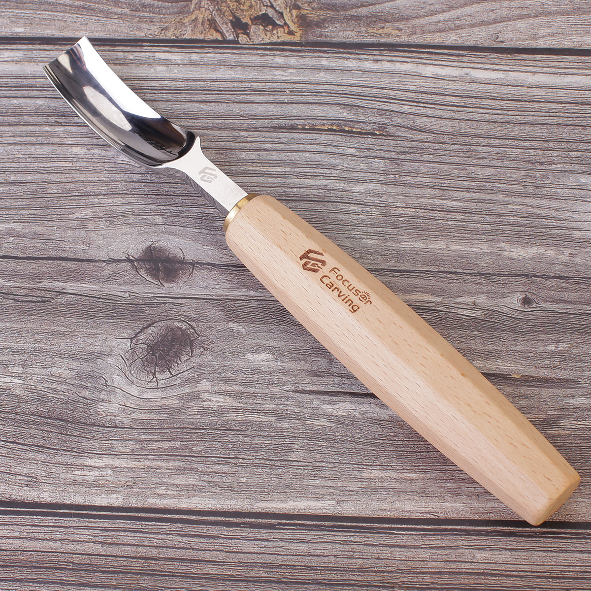 DC53 Steel Sweep Bent Gouge (20mm) FC131