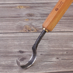 FC853 52100 Forge Double-edged blade Kuksa Big Spoon Carving Knife