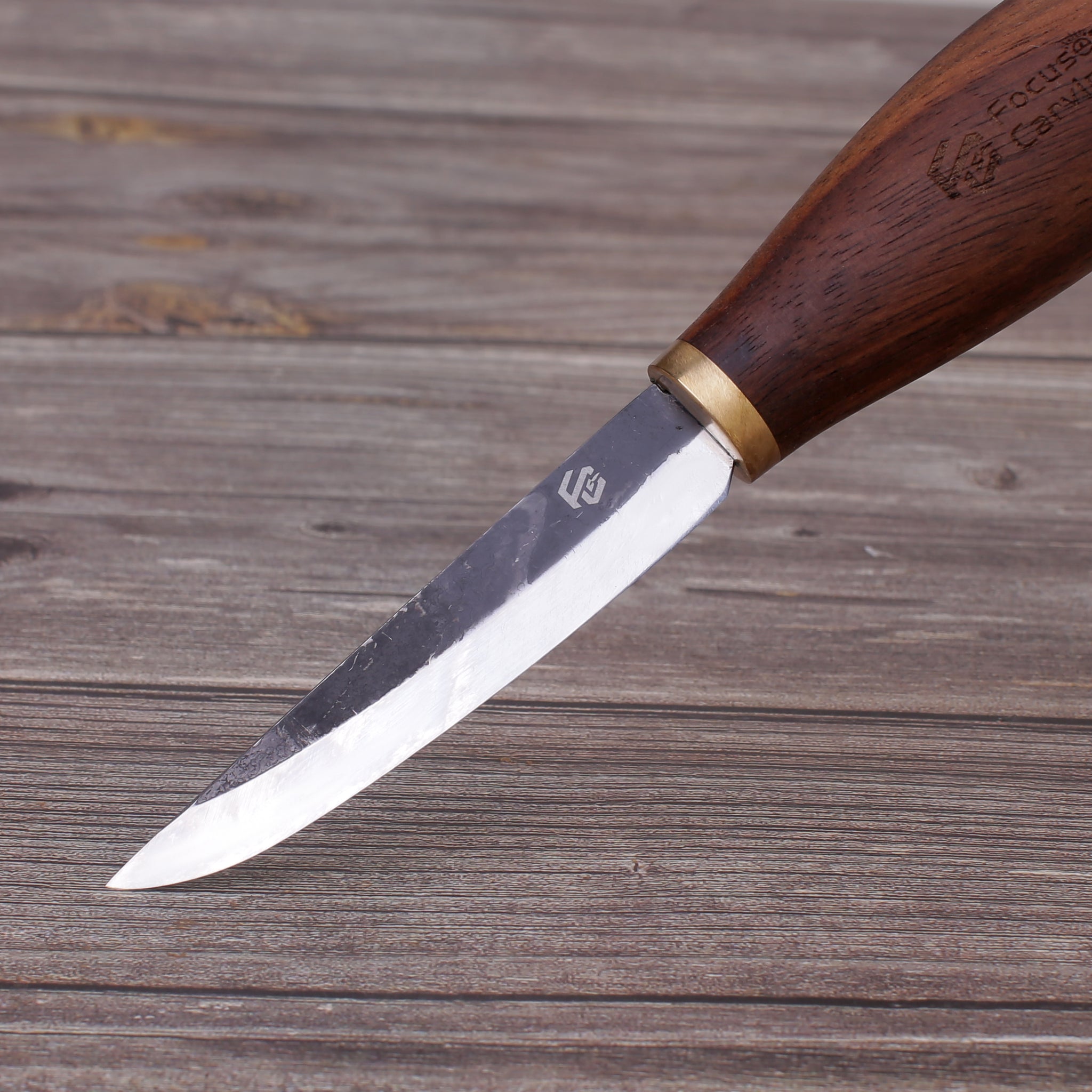 52100 Steel Handmade Forged Sloyd Knife 80mm FC141