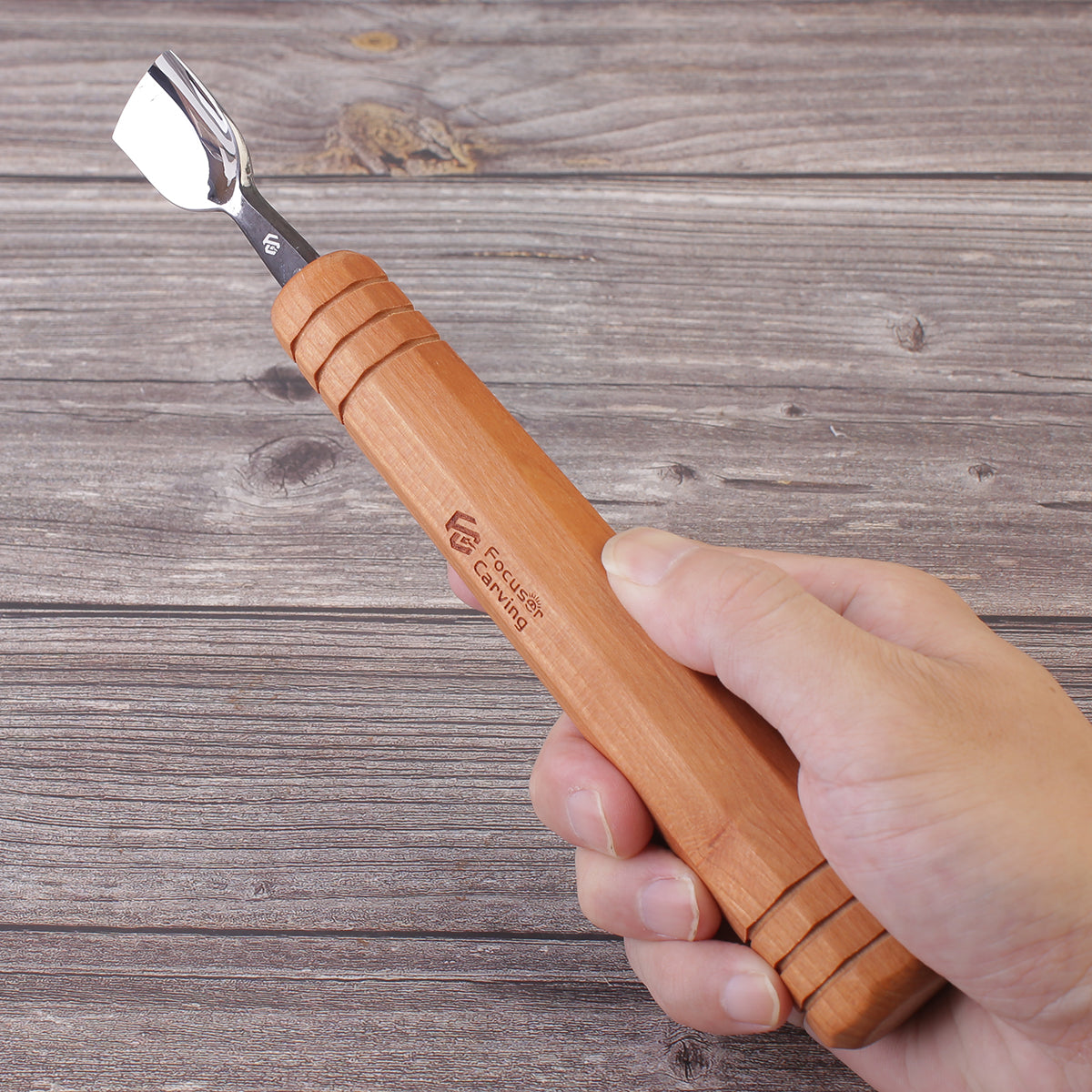 FC147 Forged 52100 Steel Kuksa 25mm Gouge – Focuser Carving
