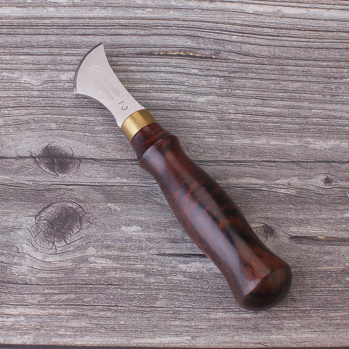 Rosewood Handle Edge Creaser Decorate Line Leathercraft Tools FL005