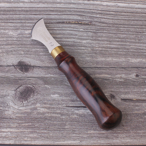 Rosewood Handle Edge Creaser Decorate Line Leathercraft Tools FL005