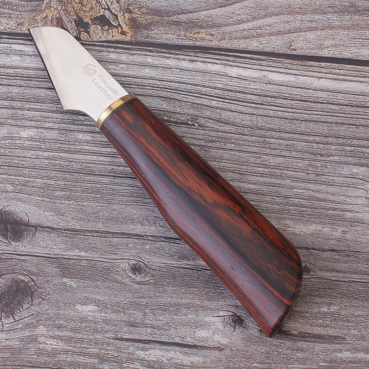 Rosewood Handle Leather Knife FL004