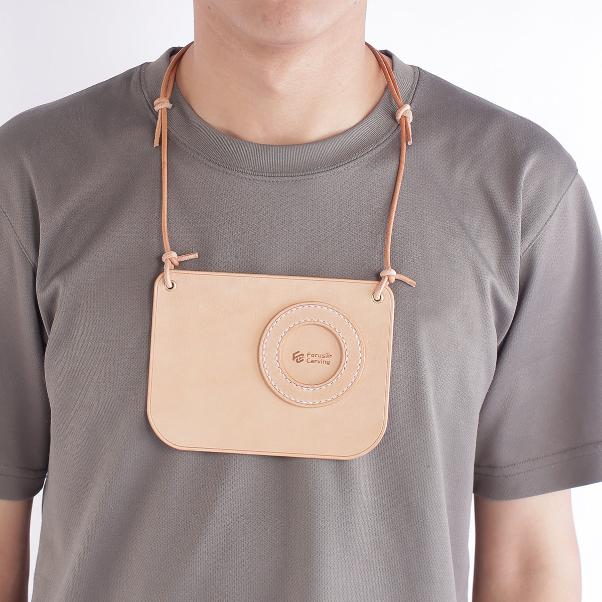 Leather Bib For Carving Chest Protection FC1332