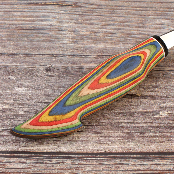 FC129 Pro <50PCs Limited Edition > Special Handle Colorful Wood Whittling Knives