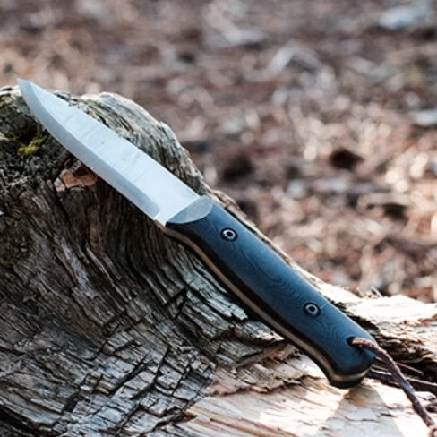 Scandi Grind 52100 CPM-3V Steel Straight Blade Bushcraft Outdoor Knife With Sheath