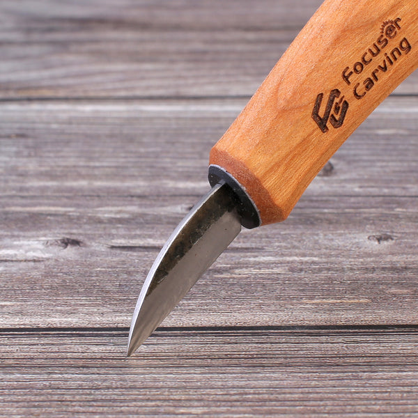 Focuser Carving 52100 Steel Forge Detail Knife FC103