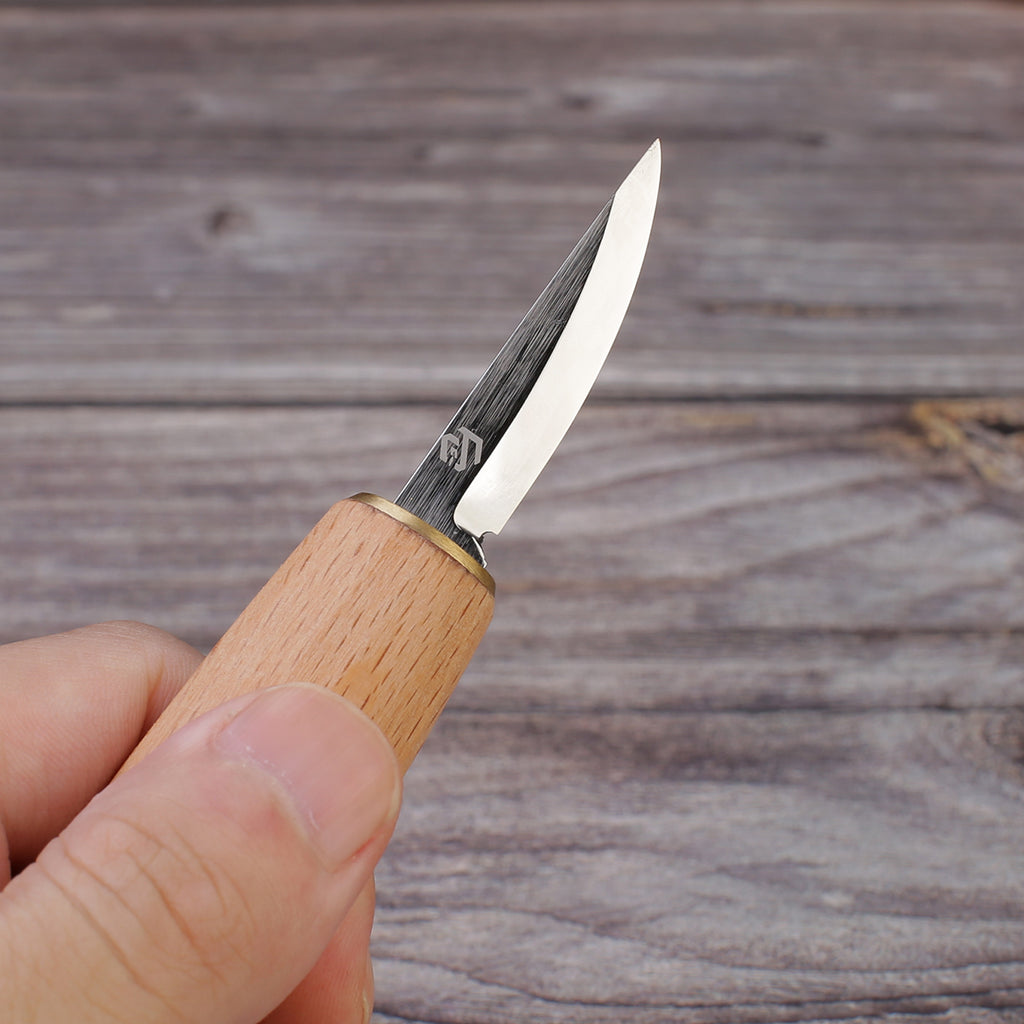Focuser Middle 3 Wood Whittling Knife FC013 – Focuser Carving