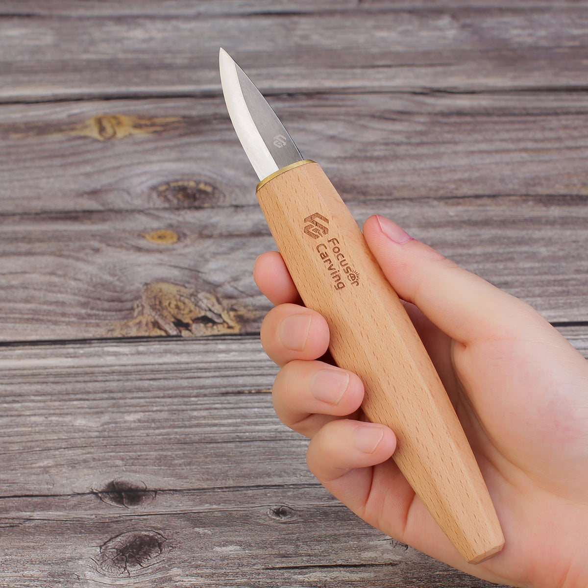 Focuser Middle Wood Whittling Knife Kit FC011